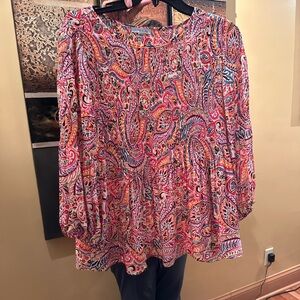 Floral and Ivy Blouse